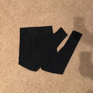 Black cotton Victoria secret leggings